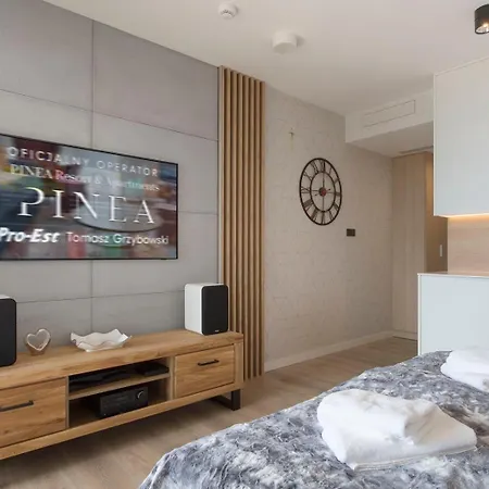 Apartament Deluxe Sea View Pinea 606 公寓 波别罗沃