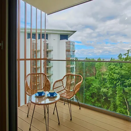 公寓 Apartament Deluxe Sea View Pinea 606 *